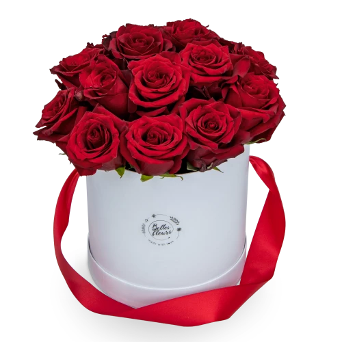 Box ekvádorských růží